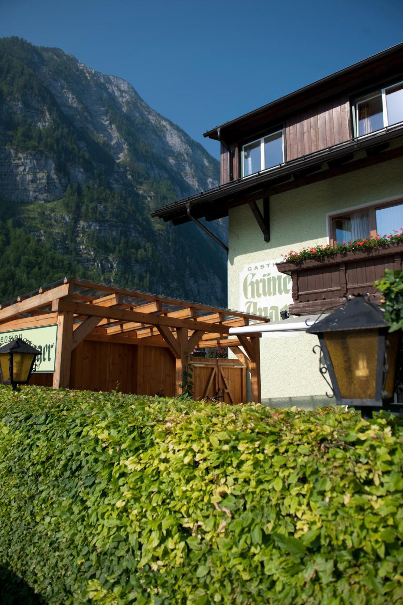 Gasthof Pension Grüner Anger Hallstatt Exterior foto